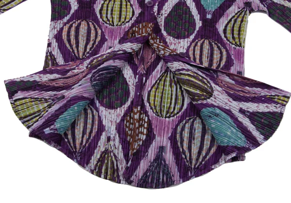PLEATS PLEASE Hot Air Balloon Print Shirt K-171052_009