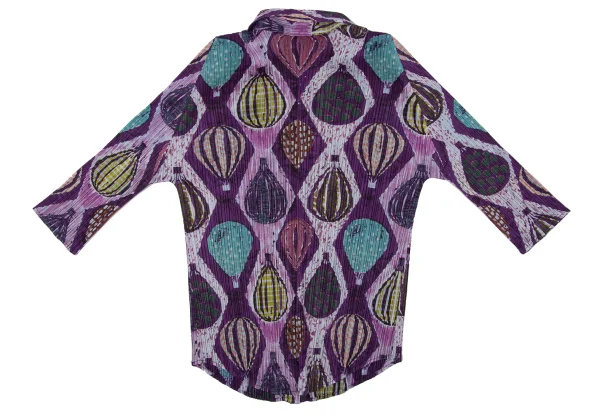PLEATS PLEASE Hot Air Balloon Print Shirt K-171052_010