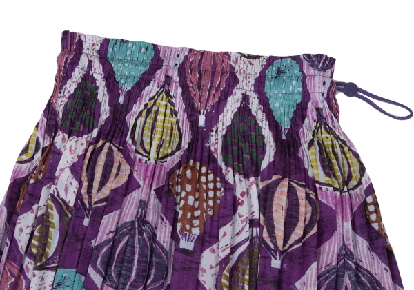 PLEATS PLEASE Hot Air Balloon Print Skirt K-171054_003