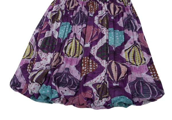 PLEATS PLEASE Hot Air Balloon Print Skirt K-171054_006