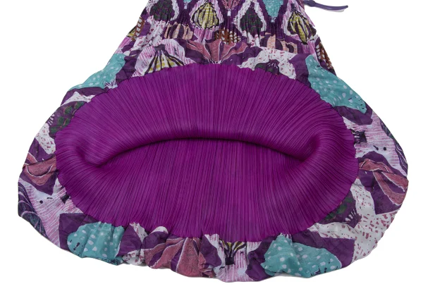 PLEATS PLEASE Hot Air Balloon Print Skirt K-171054_008