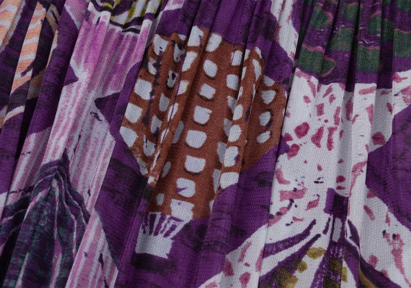 PLEATS PLEASE Hot Air Balloon Print Skirt K-171054_010