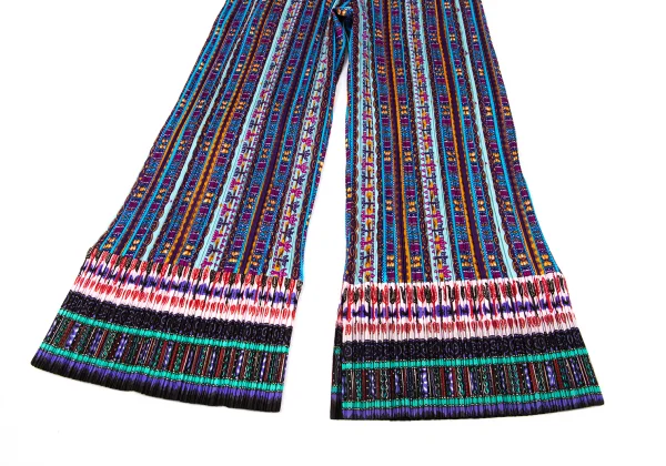 PLEATS PLEASE Pleated Ethnic Print Pants K-171056_004