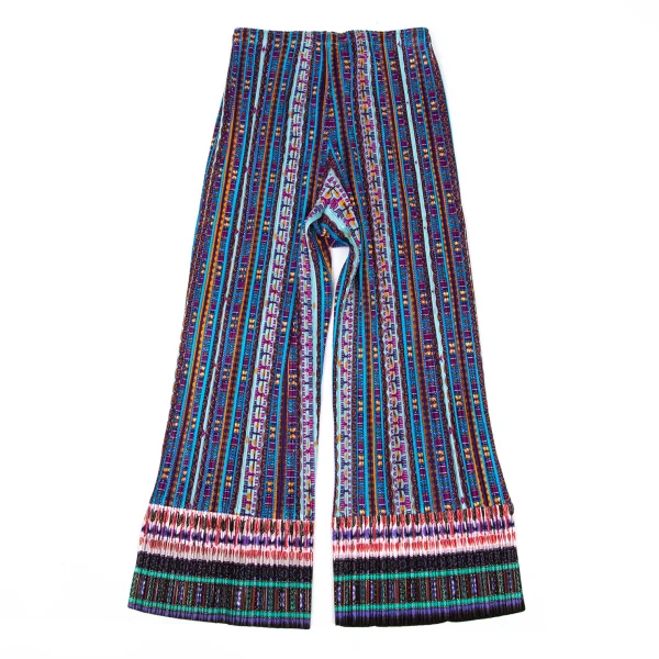 PLEATS PLEASE Pleated Ethnic Print Pants K-171056_007