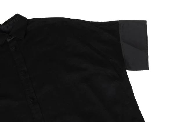 TAKESHI KOSAKA by Y's Pink Label Layered Off-shoulder Blouse K-171058_005
