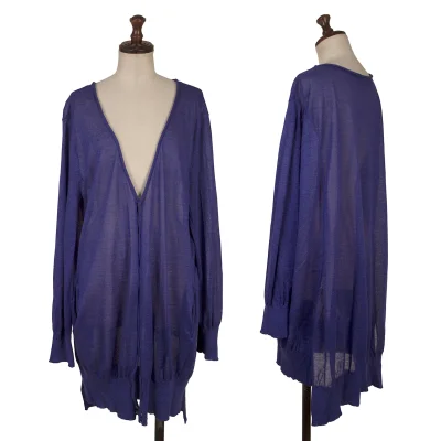 RISMAT by Y's Linen Blend Long Knit Cardigan