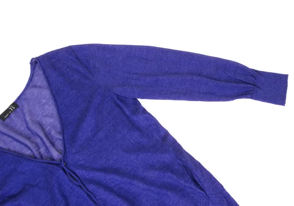 RISMAT by Y's Linen Blend Long Knit Cardigan K-171059_005