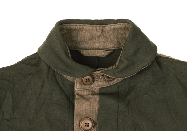 Y's Mixed-material Wrinkle Processing Jersey Jacket K-171060_004