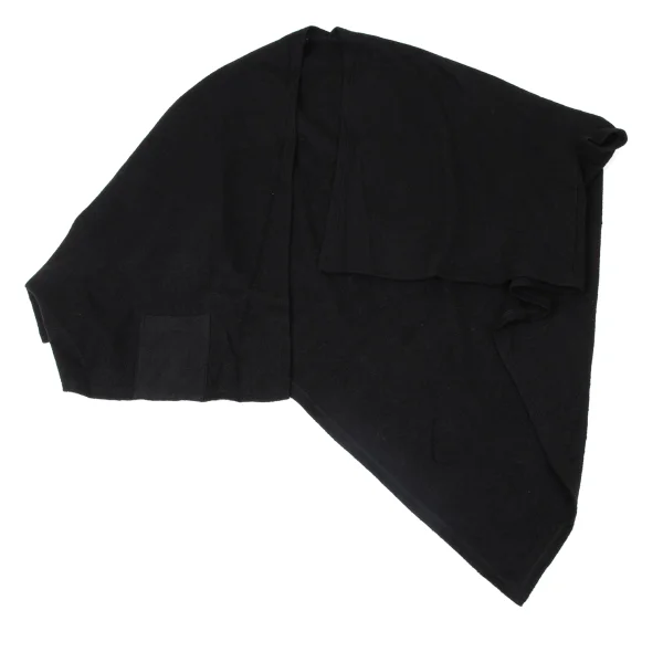 Y's Wool Blend Asymmetrical Drape Bolero K-171063_002