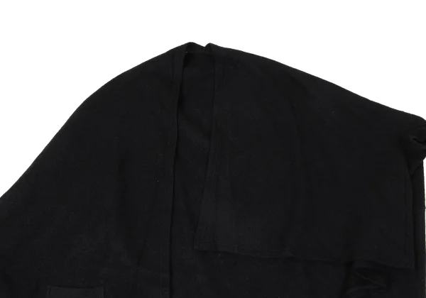 Y's Wool Blend Asymmetrical Drape Bolero K-171063_003
