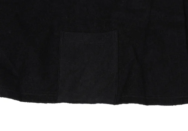 Y's Wool Blend Asymmetrical Drape Bolero K-171063_007