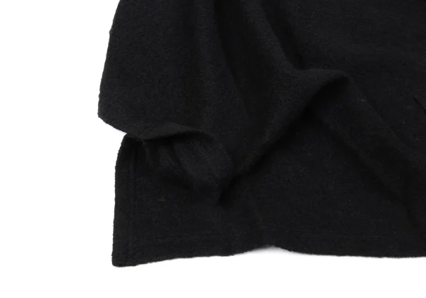 Y's Wool Blend Asymmetrical Drape Bolero K-171063_008