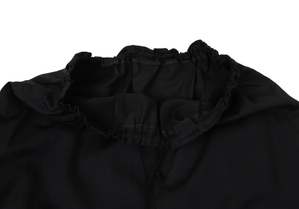 Y's Wool Switching Gabardine Dropped Crotch Pants K-171077_005