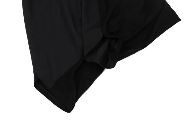 Y's Wool Switching Gabardine Dropped Crotch Pants K-171077_007