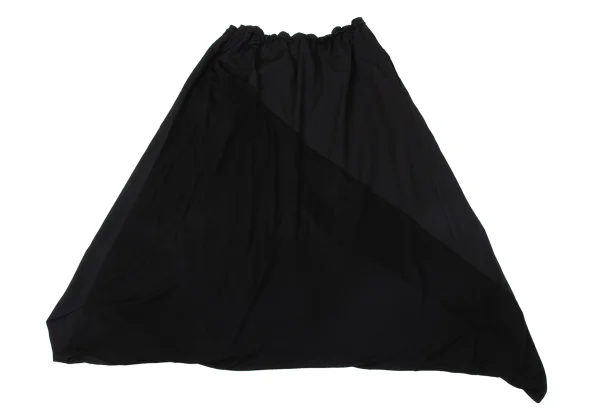 Y's Wool Switching Gabardine Dropped Crotch Pants K-171077_008