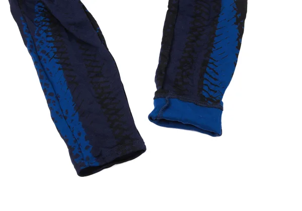Y's Printed Wrinkled Jersey Dropped Crotch Pants K-171079_006