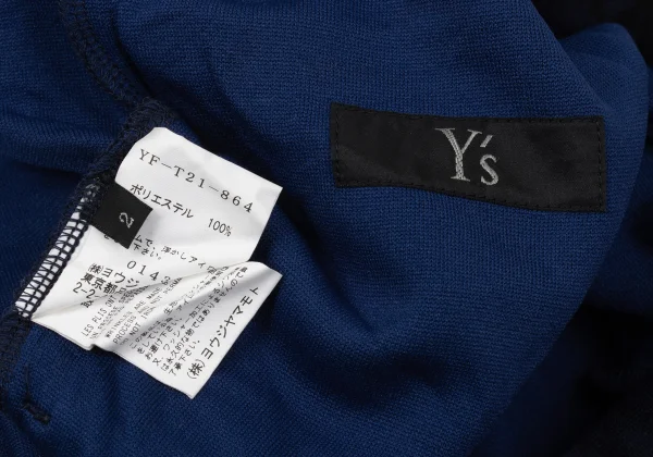 Y's Printed Wrinkled Jersey Dropped Crotch Pants K-171079_011