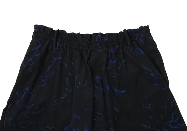 Y's.... Flame Print Hem Zip Pants K-171081_003