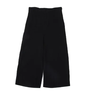 Y's Cotton Rib Dropped Crotch Pants