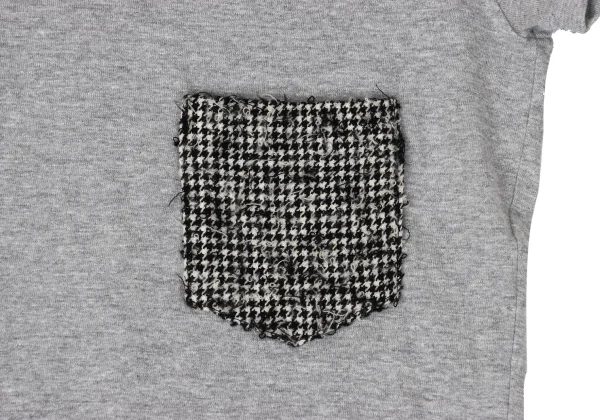 s'yte Houndstooth Patch Pocket T-shirt K-171083_004