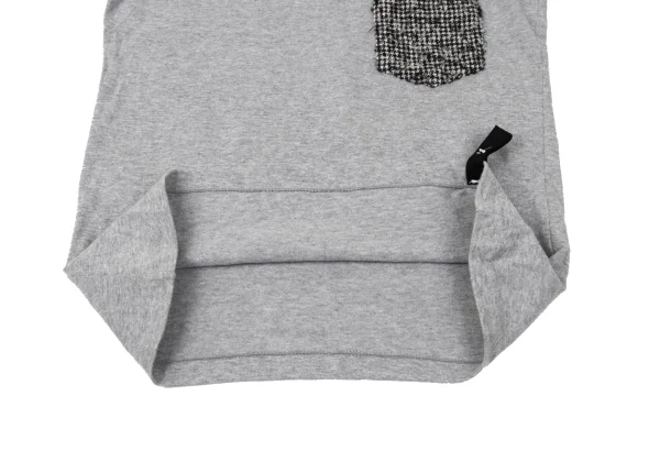 s'yte Houndstooth Patch Pocket T-shirt K-171083_008