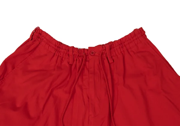 S'YTE Cotton Hem Rib Dropped Crotch Pants K-171084_002