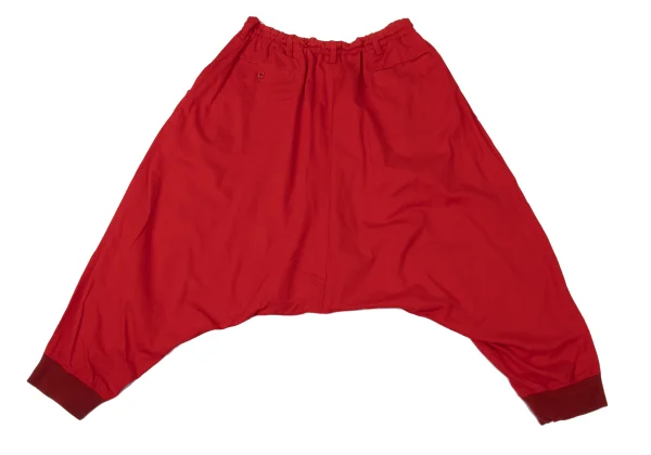 S'YTE Cotton Hem Rib Dropped Crotch Pants K-171084_010