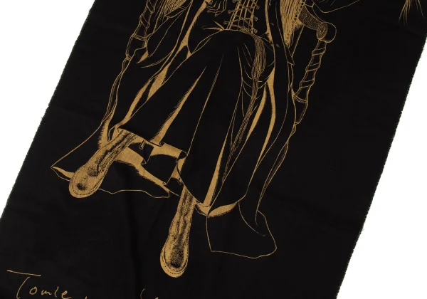S'YTE× Junji ITO TOMIE Printed Fringe Scarf K-171086_004