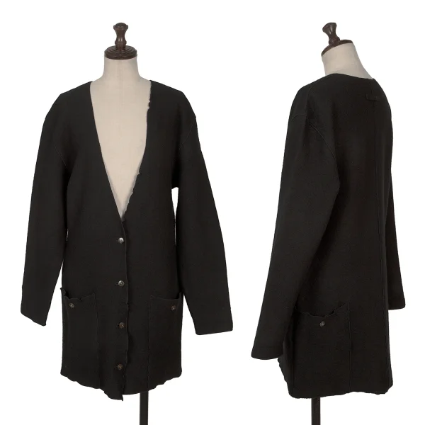 Jean Paul GAULTIER Wool Piping Knit Cardigan & Skirt K-171090_002