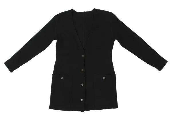 Jean Paul GAULTIER Wool Piping Knit Cardigan & Skirt K-171090_003