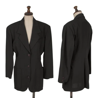 Jean Paul GAULTIER Stripe Lining Wool Jacket