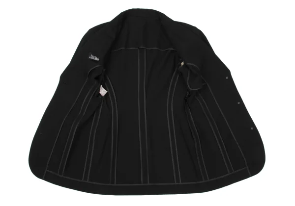Jean Paul GAULTIER Stripe Lining Wool Jacket K-171091_009