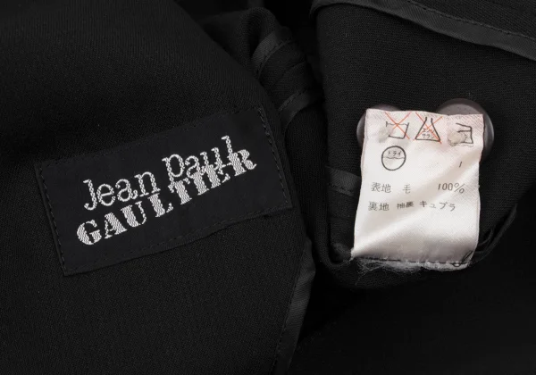 Jean Paul GAULTIER Stripe Lining Wool Jacket K-171091_018