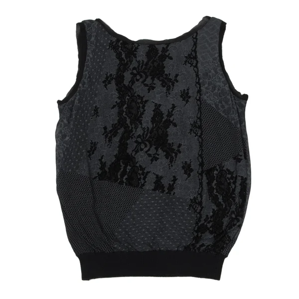 M.&KYOKO Botanical Flocky Tank Top K-171094_008