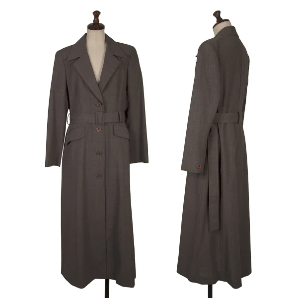 Miss Chloe Wool Belted Coat Mocha 40 K-171096_001