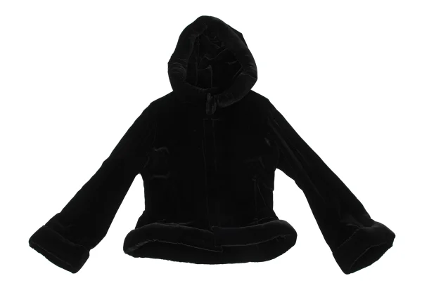 LIMI feu Padded Velour Hoodie Jacket K-171097_002