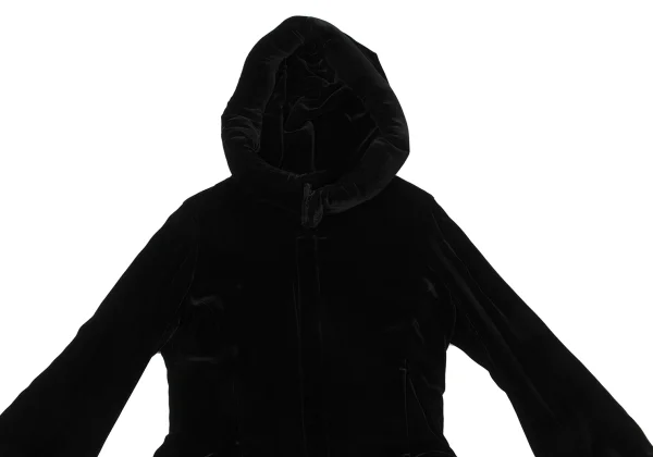 LIMI feu Padded Velour Hoodie Jacket K-171097_003