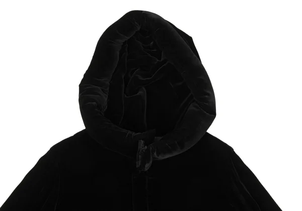 LIMI feu Padded Velour Hoodie Jacket K-171097_004