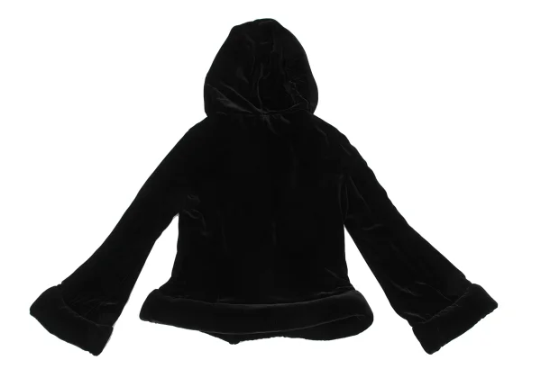 LIMI feu Padded Velour Hoodie Jacket K-171097_012