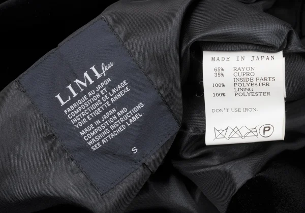 LIMI feu Padded Velour Hoodie Jacket K-171097_014