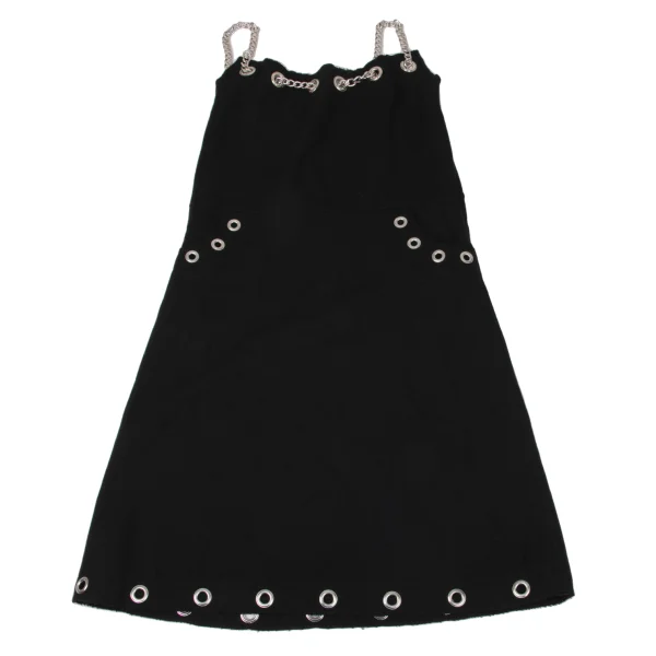 LIMI feu Chain Shoulder Wool Dress K-171098_002