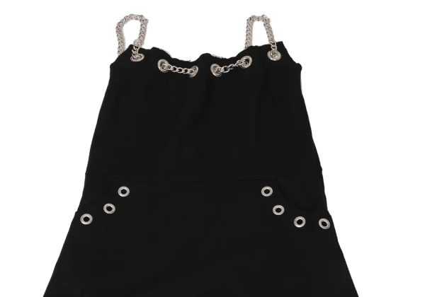 LIMI feu Chain Shoulder Wool Dress K-171098_003
