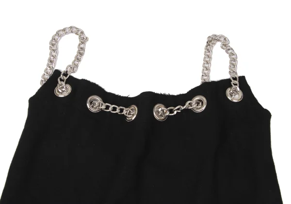 LIMI feu Chain Shoulder Wool Dress K-171098_004
