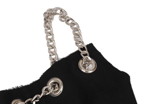 LIMI feu Chain Shoulder Wool Dress K-171098_005
