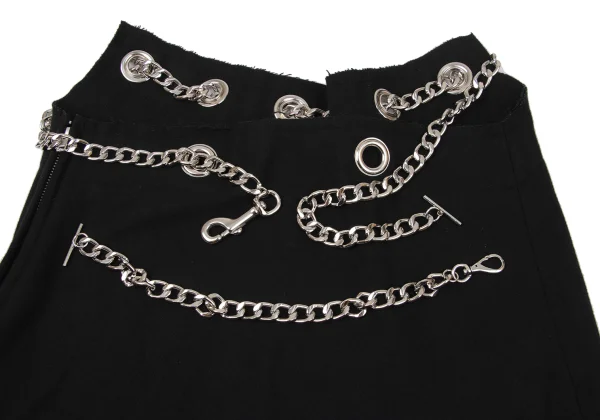 LIMI feu Chain Shoulder Wool Dress K-171098_013
