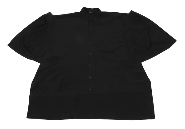 LIMI feu Wide Sleeve Drape Shirt Dress K-171099_002