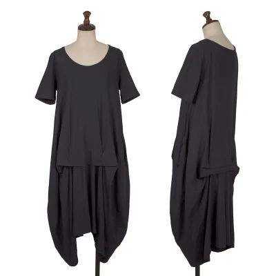 LIMI feu Cotton Tuck Design Dress