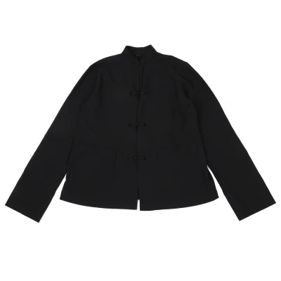 BLACK COMME des GARCONS Poly China Button Jacket