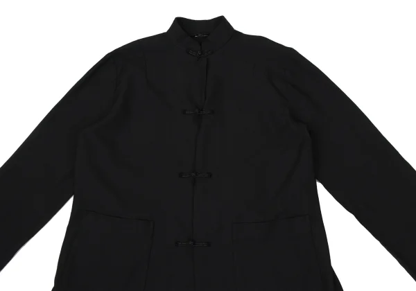 BLACK COMME des GARCONS Poly China Button Jacket K-171101_002