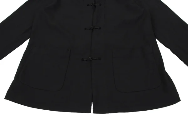 BLACK COMME des GARCONS Poly China Button Jacket K-171101_007